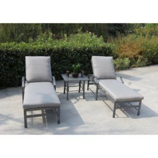 Bellini Peninsula Chaise Lounge Set   Outdoor Chaise Lounges
