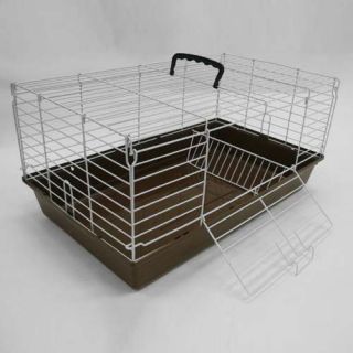 YML Small Animal Cage   Brown   Rabbit Cages & Hutches