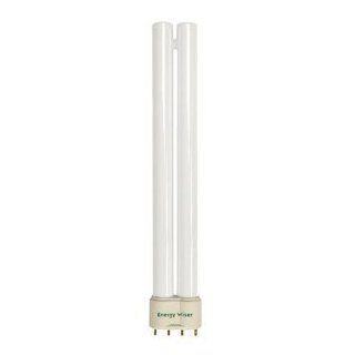 Bulbrite FT18/830 18W PL L Dimmable Compact Fluorescent High Lumen 4 Pin Plug In Light Bulb, Soft White    