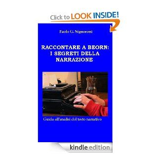 Raccontare a Beorn i segreti della narrazione (Italian Edition) eBook Paolo G. Signoroni Kindle Store