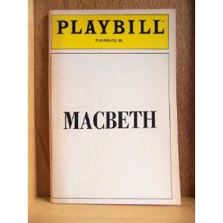 PLAYBILL Macbeth   Playhouse 91, New York Books
