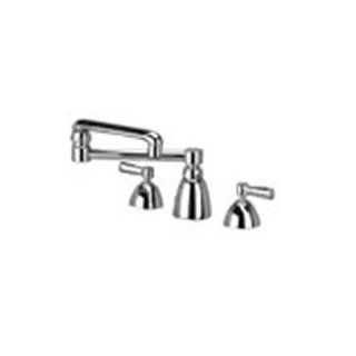 Zurn Z831K1 XL Polished Chrome AquaSpec Widespread with 13" Double Jointed Spout and Lever Handles   Faucet Spouts And Kits  