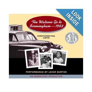 The Watsons Go to Birmingham   1963 (Audiobook CD) Christopher Paul Curtis Books
