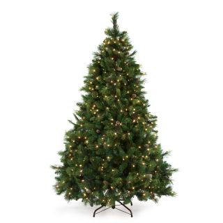 Carolina Pine Full Pre lit Christmas Tree   Christmas Trees