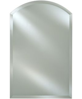 Radiance Frameless Arch Vanity / Wall Mirror   Wall Mirrors