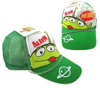 Green Three Eyed Alien Trucker Hat   Toy Story Mesh Hat   Novelty Baseball Caps