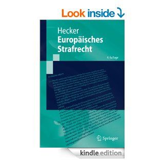 Europisches Strafrecht (Springer Lehrbuch) (German Edition) eBook Bernd Hecker Kindle Store