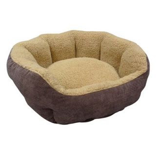 Paws & Claws Franklin Textured Soft Micro Fiber Cuddler Bed   Dog Beds