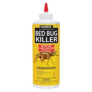 Harris 8 oz. Diatomaceous Earth Bed Bug Killer   Crawling Insects