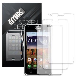 EMPIRE 3 Pack of Invisible Screen Protectors for LG Mach LS860 Cell Phones & Accessories
