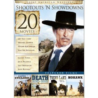 20 Film Great American Westerns Shootouts 'N Showdowns Dennis Hopper, Lee Van Cleef, Glenn Ford, Edgar Buchanan, Walter Brennan, Leif Erickson, Twenty Features Movies & TV