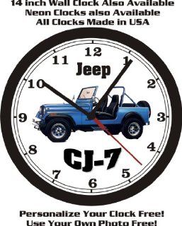 1984 JEEP CJ 7 SPECIAL VALUE PACKAGE WALL CLOCK CHOOSE 1 OF 2 Free USA ship  