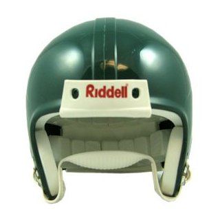 Riddell Blank Mini Football Helmet Shell   Forest Green Sports & Outdoors
