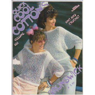 Brunswick Yarns Vol 861 Quick Cool Cottons, Knit and Crochet Books