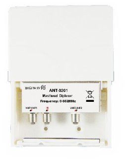 High Quality 2 in 1 out Diplexer for OffAir Antenna 0 862MHZ Electronics