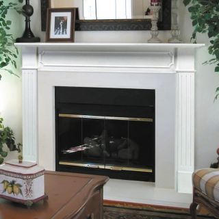 Pearl Mantels Berkley Wood Fireplace Mantel Surround   Fireplace Surrounds