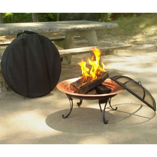 Portable Folding 26 in. Fire Pit   Fire Pits