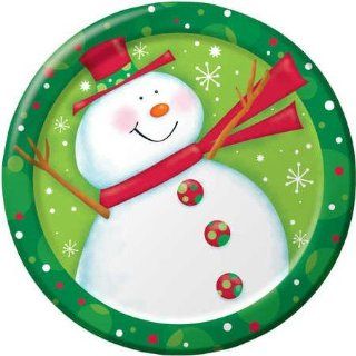 Snowman Dinner Plates Health & Personal Care