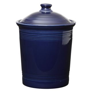 Fiesta Dinnerware Cobalt Large Canister 3 Qt.   Kitchen Canisters