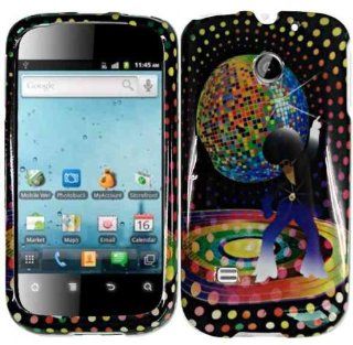 Disco Design Hard Case Cover for Straighttalk Huawei Ascend 2 II M865C Cell Phones & Accessories