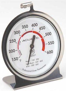 Chaney Instrument 00651 Acu Rite Professional Oven Thermometer 3 1/4" Dial  