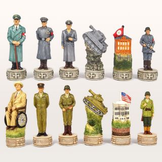 World War II Chess Pieces   Chess Pieces