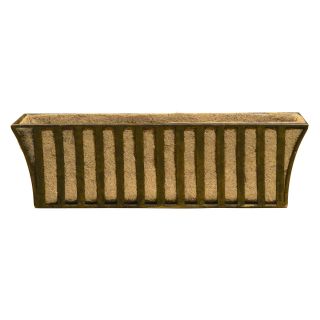 Deer Park Ironworks Solera Window Box with Coco Liner   Planters