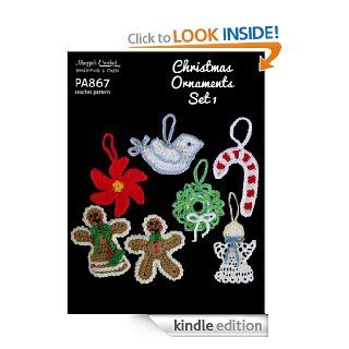 Crochet Pattern Christmas Tree Ornament Set PA867 R eBook Maggie Weldon Kindle Store