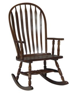 International Concepts Windsor Steambent Rocking Chair   Cottage Oak   Indoor Rocking Chairs