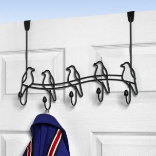 Tweet Over the Door 5 Hook Coat Rack   Coat Racks