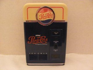 Vintage   Collectible Miniature PEPSI COLA Coin Sorter Vending Machine BANK   "Nostalgic Look"   1998 / Made in China (approx. 7" Tall x 4 3/4" Width x 2" Depth)  Other Products  