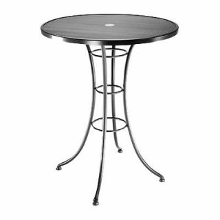 Homecrest Mesh 36 in. Round Bar Height Table   Patio Tables