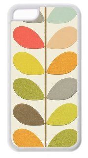 Orla Kiely Style Iphone 5c white Protective Case Cell Phones & Accessories