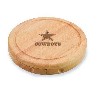 Dallas Cowboys Brie Cutting Board Set  Sporting Goods  Sports & Outdoors