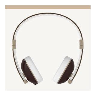 Polk Audio Hinge Headphones   Brown/Gold   with 3 button remote and in linemicrophone Electronics