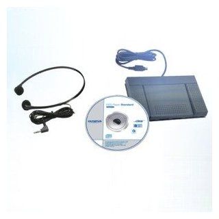 Olympus AS 2400 Transcription Kit   AS2400 with Foot Control and Headset Electronics