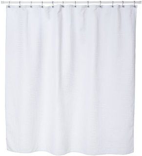 InterDesign York Shower Curtain, White  