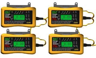 Save A Battery 8250 Quad 4 Bank 12 Volt Battery Charger Maintainer and Tester Pack Automotive