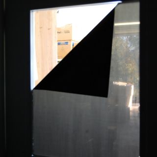 Magic Blackout Blind   80% Blackout   50 Square Feet of Static Cling Blackout   Window Shades