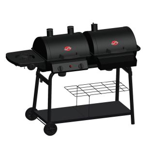 Char Griller Duo Jr. Charcoal and Gas Grill   Gas Grills
