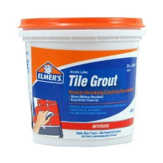 Elmer's E872 Tile Grout 1 Quart   Non Toxic Grout  
