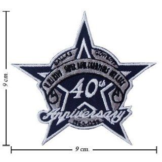 3pcs Dallas Cowboys Logo Anniversary Embroidered Iron on Patches 