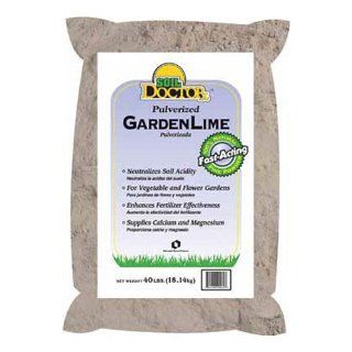 Oldcastle Soil Doctor 50051550 Pulverized Garden Limestone, 40 Pound  Soil And Soil Amendments  Patio, Lawn & Garden