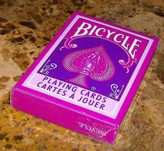 New Deck Bicycle Rider Back Playing Cards Berry Purple Lot of 1 Sports & Outdoors