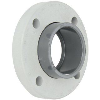 Spears 854 030 Glass Filled PVC Pipe Fitting, Van Stone Flange, Class 150, Schedule 80, 3" Socket Industrial Pipe Fittings