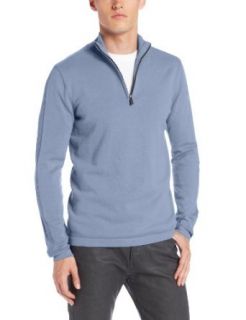 Calvin Klein Jeans Men's Long Sleeve Half Zip Sweater, Atlas Blue, XX Large at  Men�s Clothing store