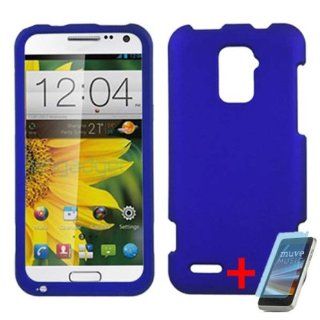 ZTE N9510 SOLID BLUE RUBBERIZED COVER SNAP ON HARD CASE from [ACCESSORY ARENA] Cell Phones & Accessories