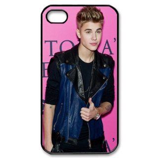 Diy Case Justin Bieber Iphone 4/4S Case Hard Case Fits Sprint, T mobile, AT&T and Verizon IPhone 4s Case 101675 Cell Phones & Accessories