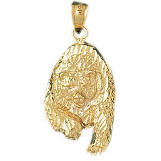 CleverEve's 14K Gold Pendant Grizzly Bear 4.2   Gram(s) CleverEve Jewelry