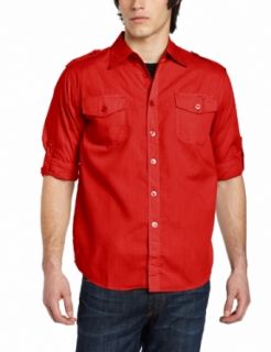 Akademiks Men's Major Steel, Red, XX Large at  Mens Clothing store